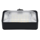 Black 12V Porch Or Tunnel Boot Light With Switch